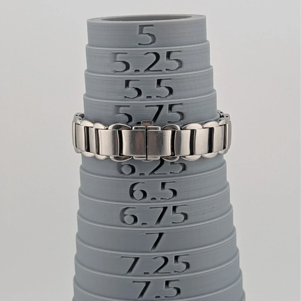 Citizen Eco-Drive Silhouette J730-S099552 Sapphire Crystal Floral Dial Watch WR - Picture 10 of 10